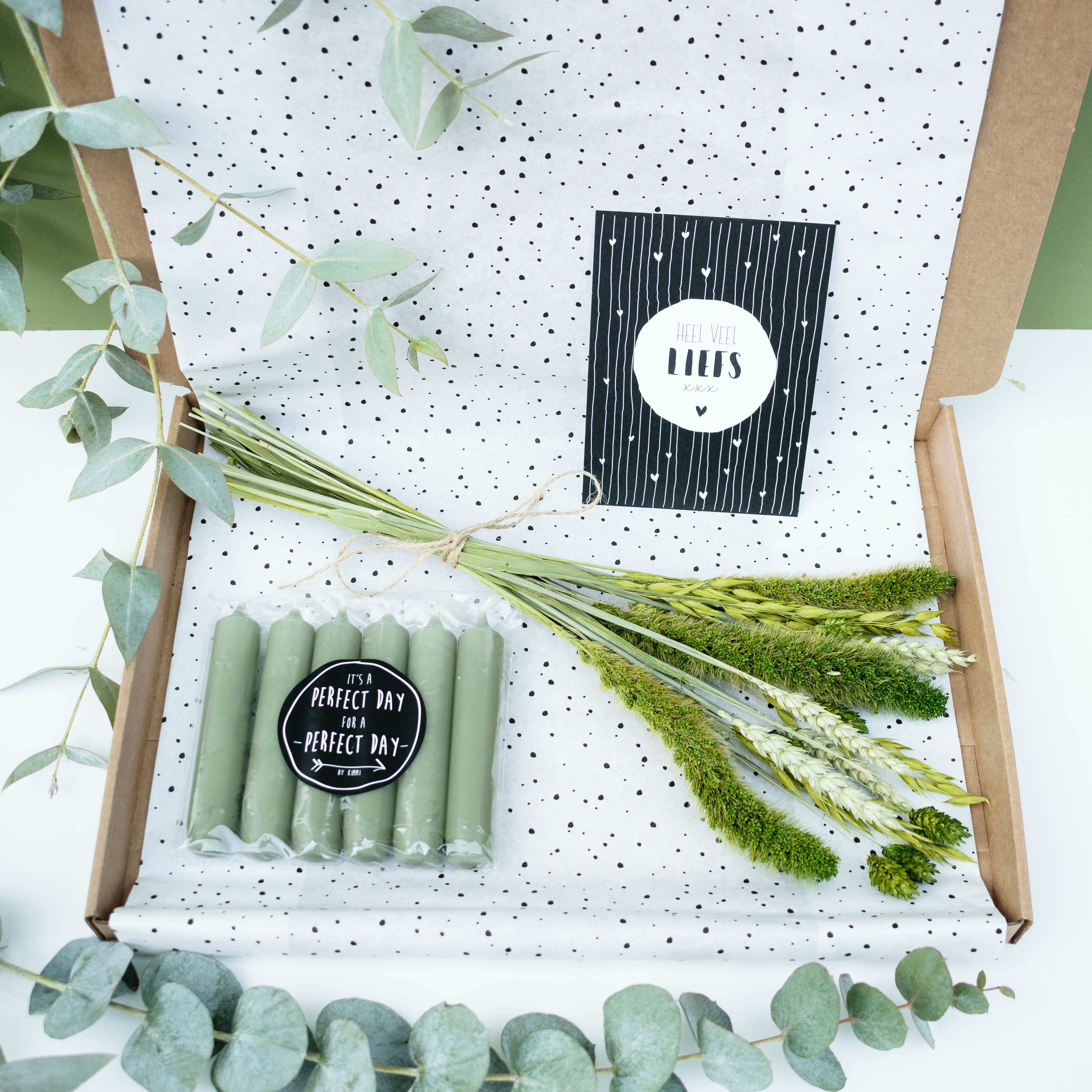 Brievenbuscadeautje - Kus door je brievenbus