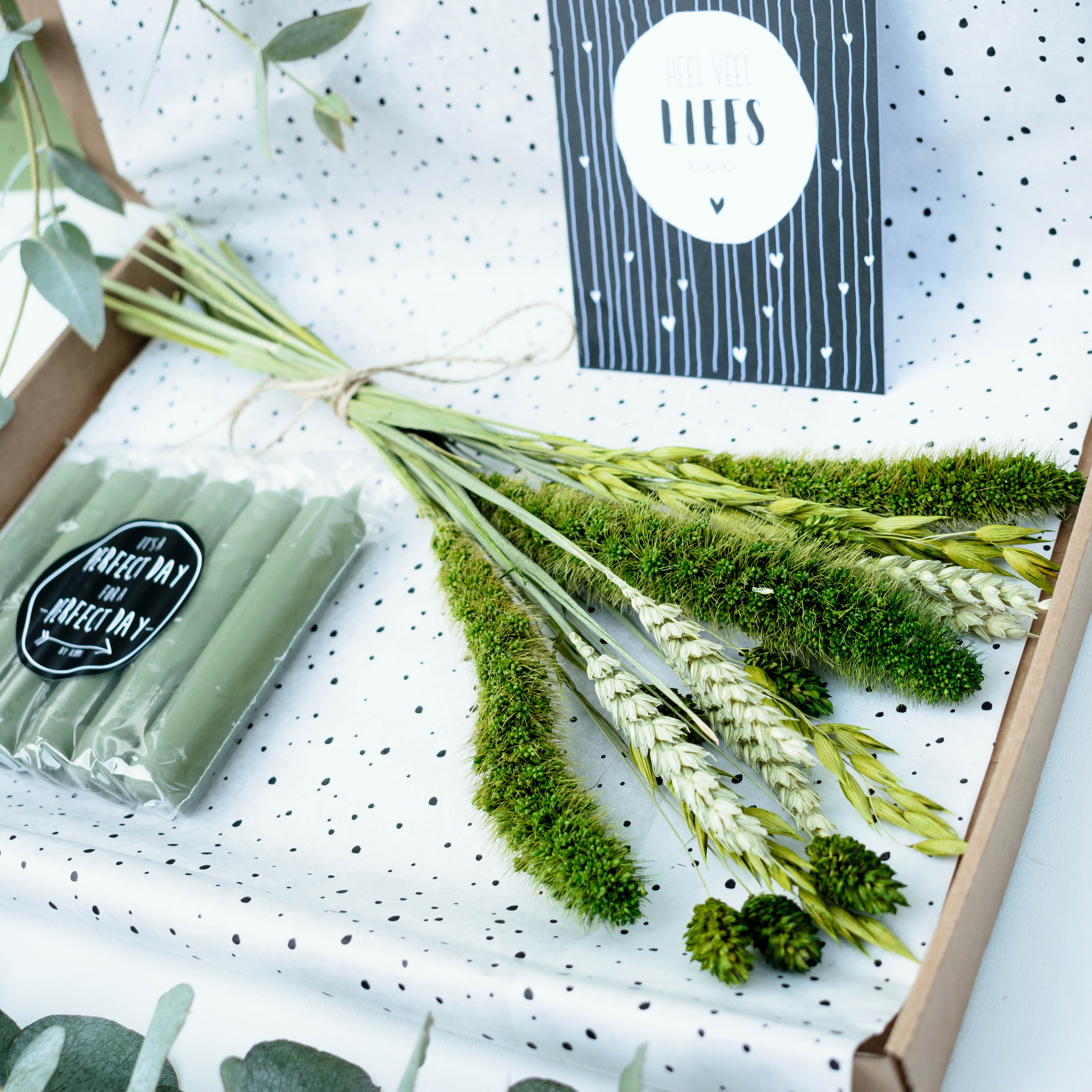 Brievenbuscadeautje - Kus door je brievenbus