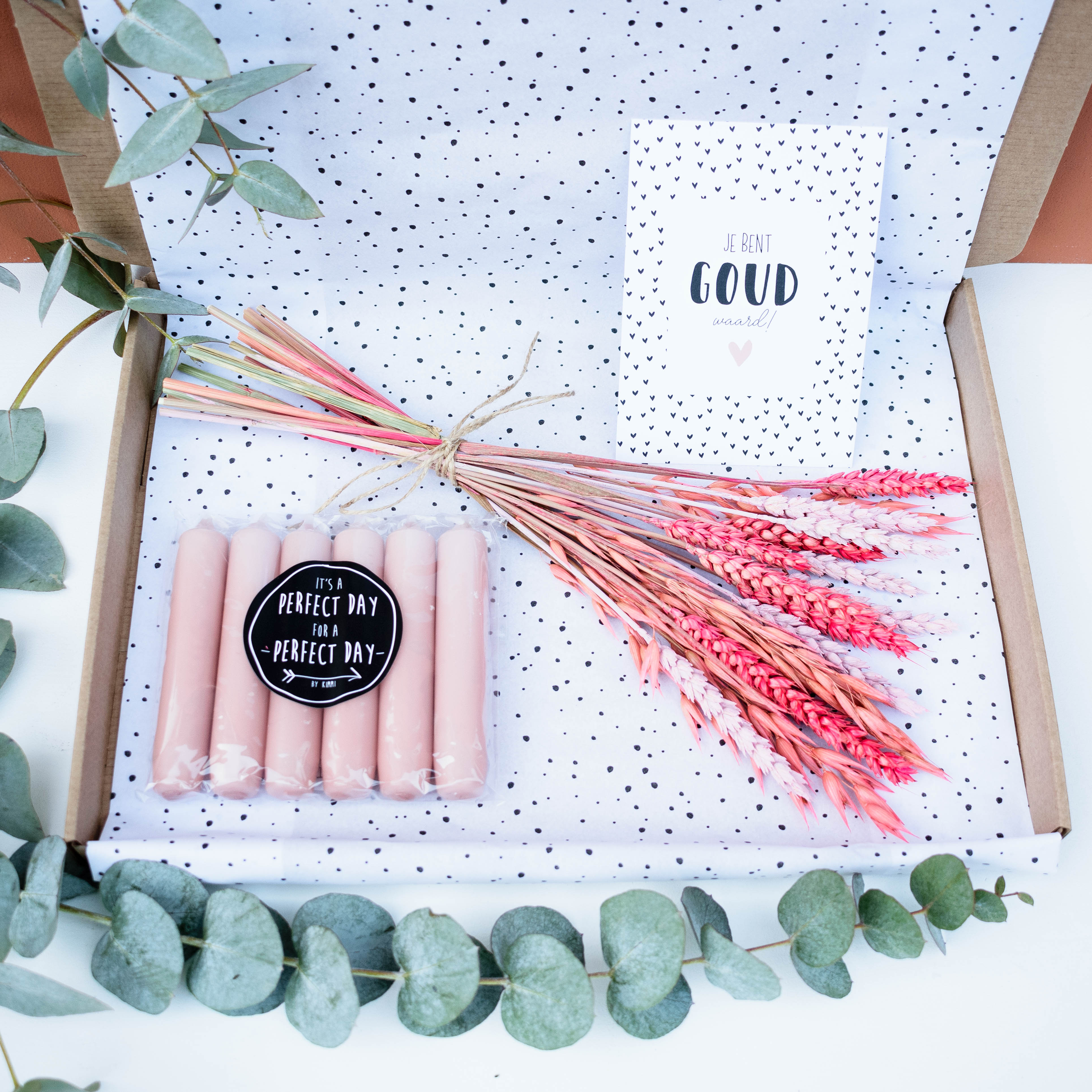 Brievenbuscadeautje - Kus door je brievenbus