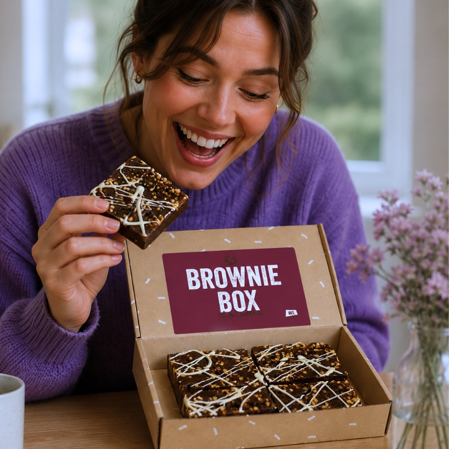 Brownie box | Chocolade Brownies (6 stuks) - The Tastery