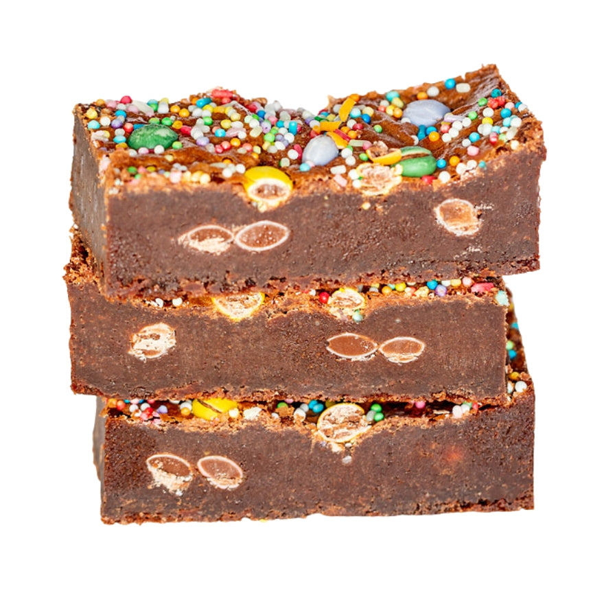 Smarties Confetti Brownies
