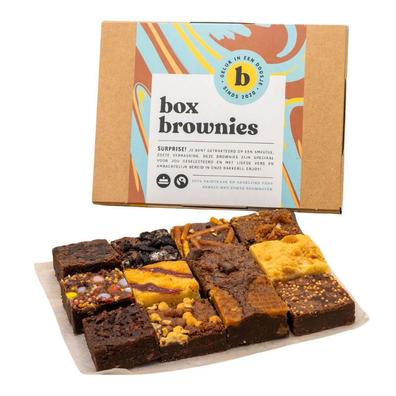 Box Brownies Mini Proeverij