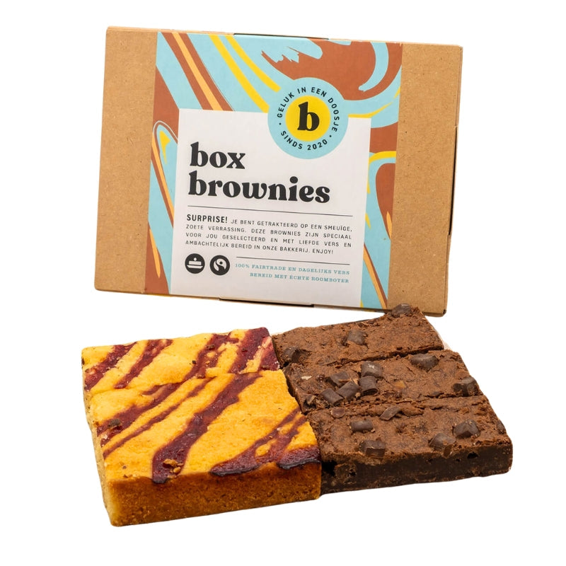 2 smaken box - brownie proeverij