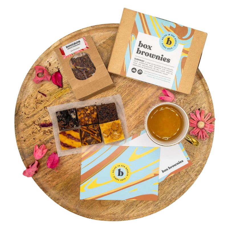 Brownies en Theebox