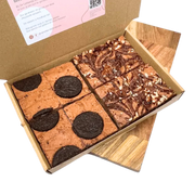 Browniebox 16 stuks - Kies zelf 2 smaken