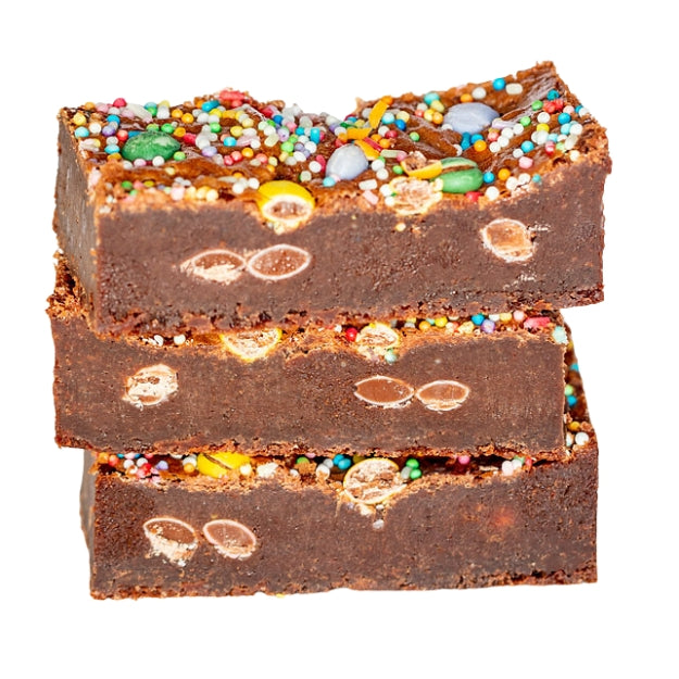 Smarties Confetti Brownies