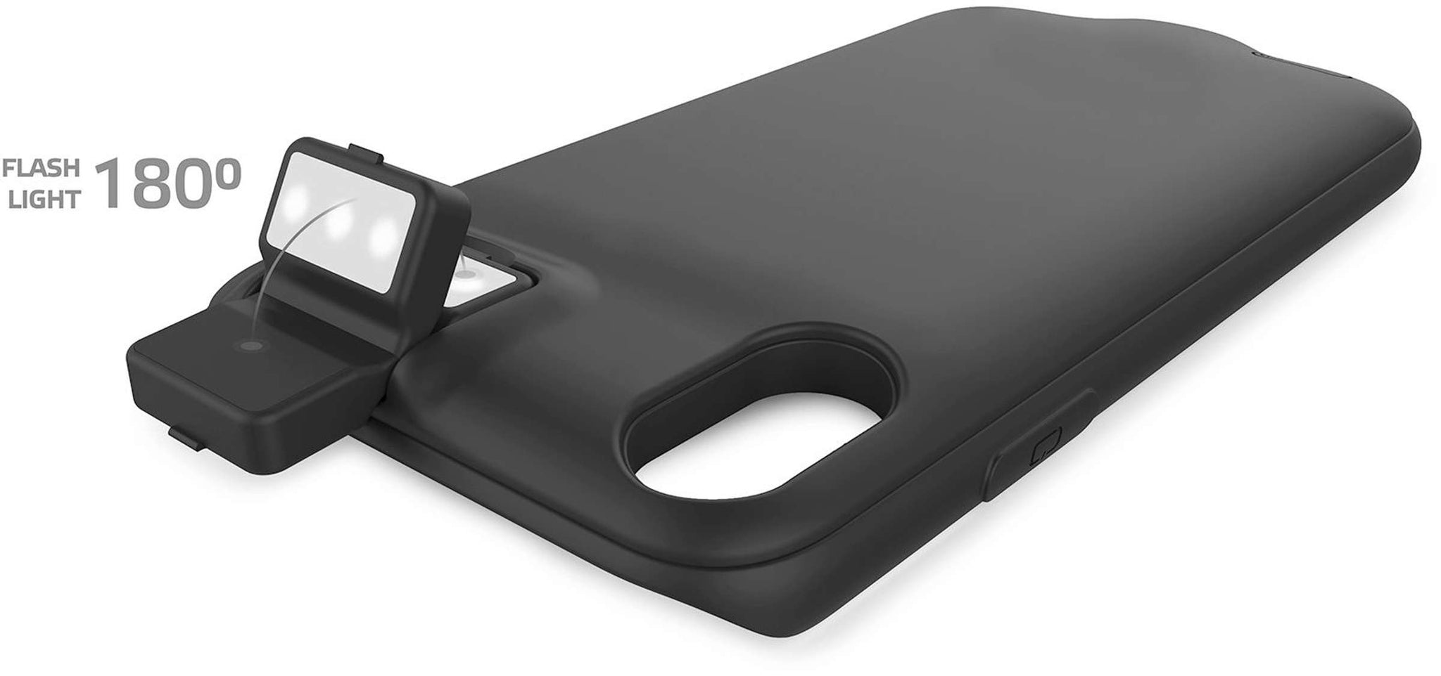 PowerCase backcover en powerbank 2-in-1 voor iPhone X/Xs 3000 mAh
