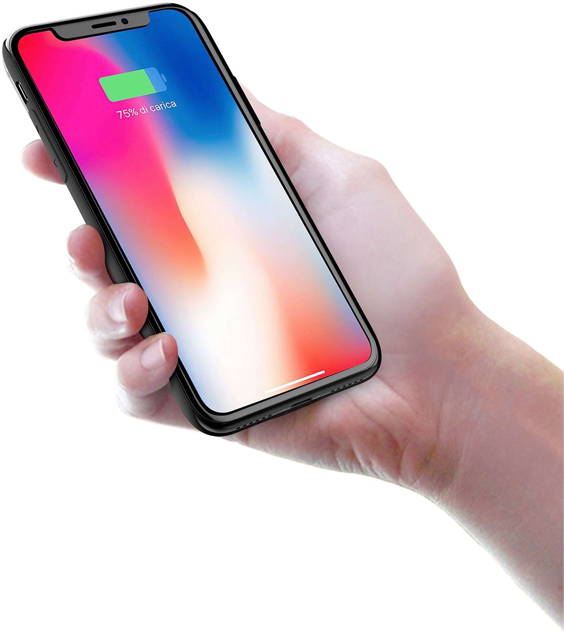 PowerCase backcover en powerbank 2-in-1 voor iPhone X/Xs 3000 mAh