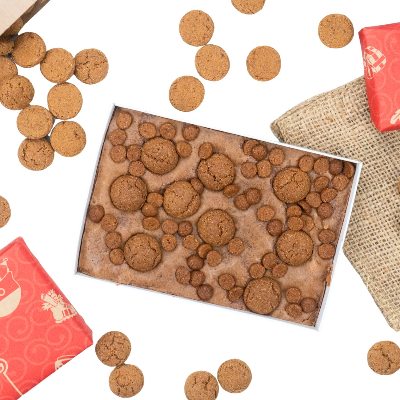 Sinterklaas Sweetbox - Kruidnoten Brownie