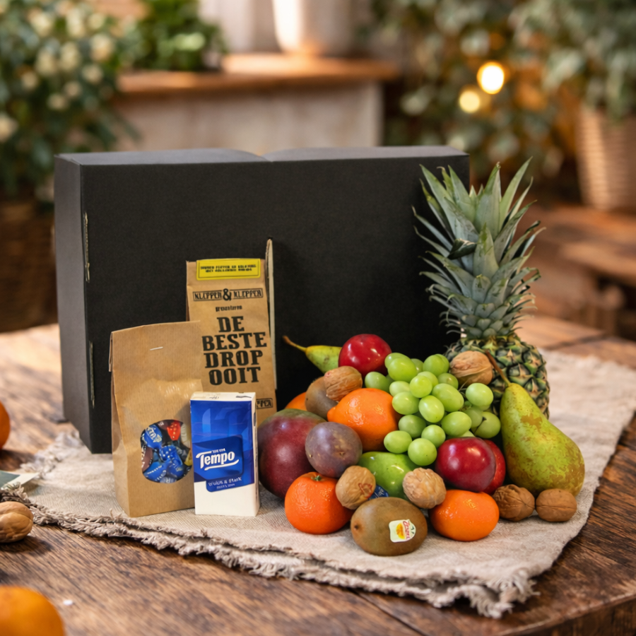 Fruitmand Groot Griep – Voor beterschap en andere speciale momenten