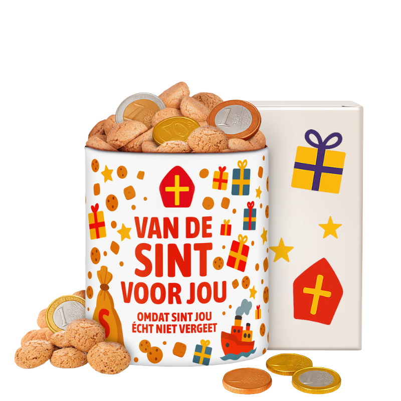 Cadeautje van de Sint - Sinterklaasgeschenk 2025 Van De Sint Voor Jou