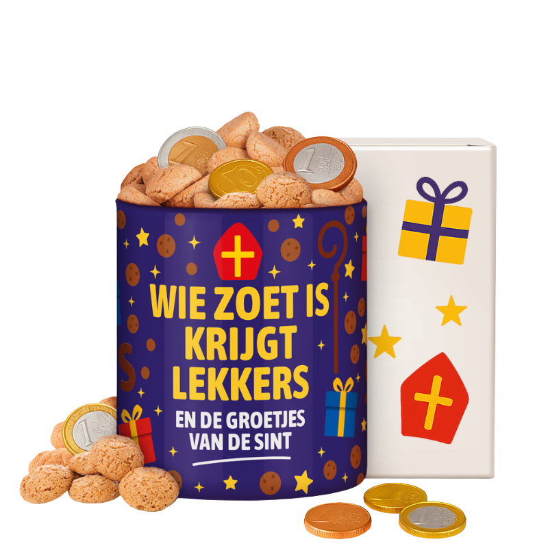 Cadeautje van de Sint Wie Zoet Is Krijgt Lekkers