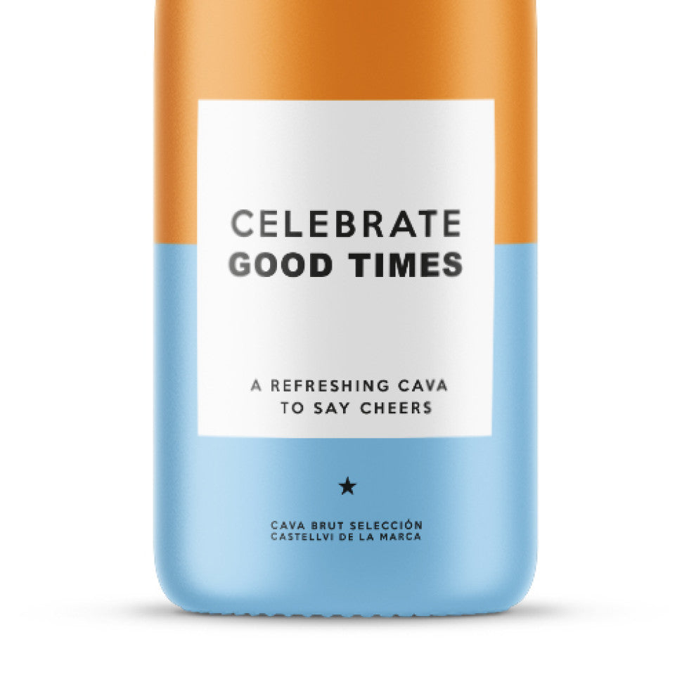 MessageBottle Cava Celebrate Good Times