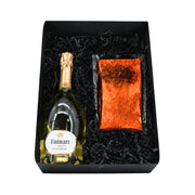 Ruinart Blanc de Blancs Champagne Cadeaupakket met Gerookte Zalm