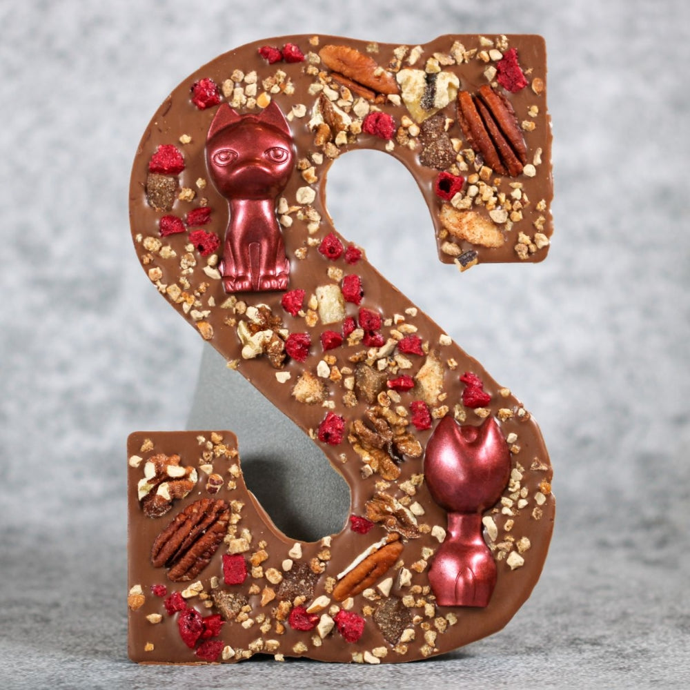 Chocoladeletter Catwalk letter Hazelnoot Appel-Kaneel Chunks MELK