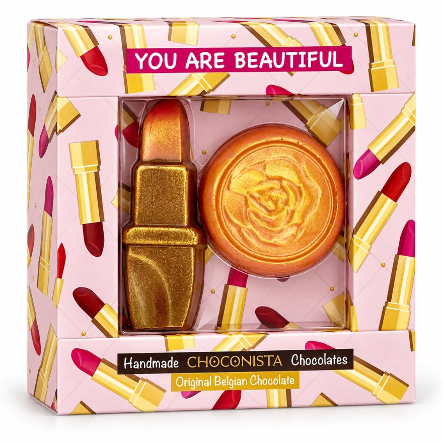 Chocolade make-up set – Cadeau voor make-up liefhebber