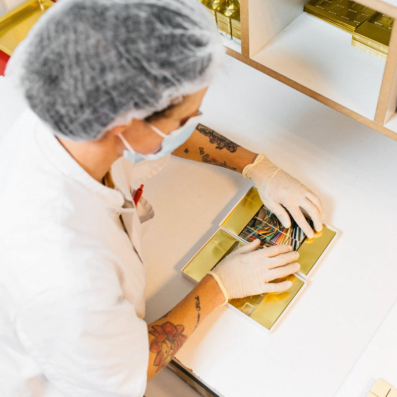 Chocolade met logo - chocolade bedrukken