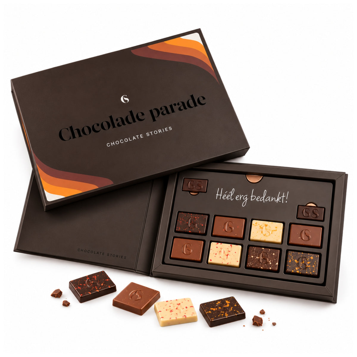 Chocolade parade - Bedankt - brievenbuscadeau