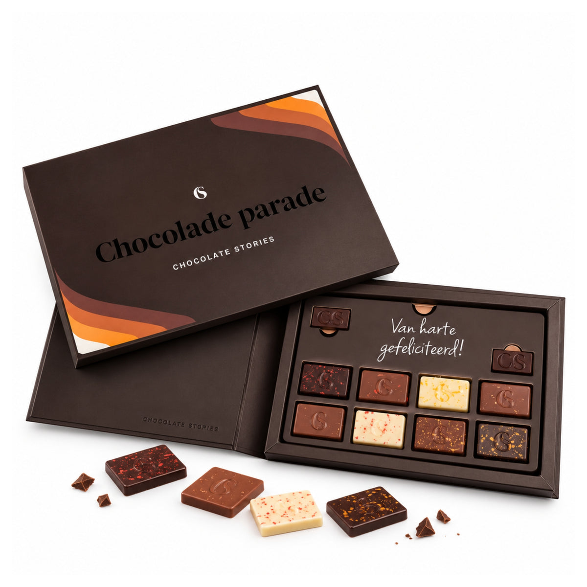 Chocolade parade - Gefeliciteerd - brievenbuscadeau