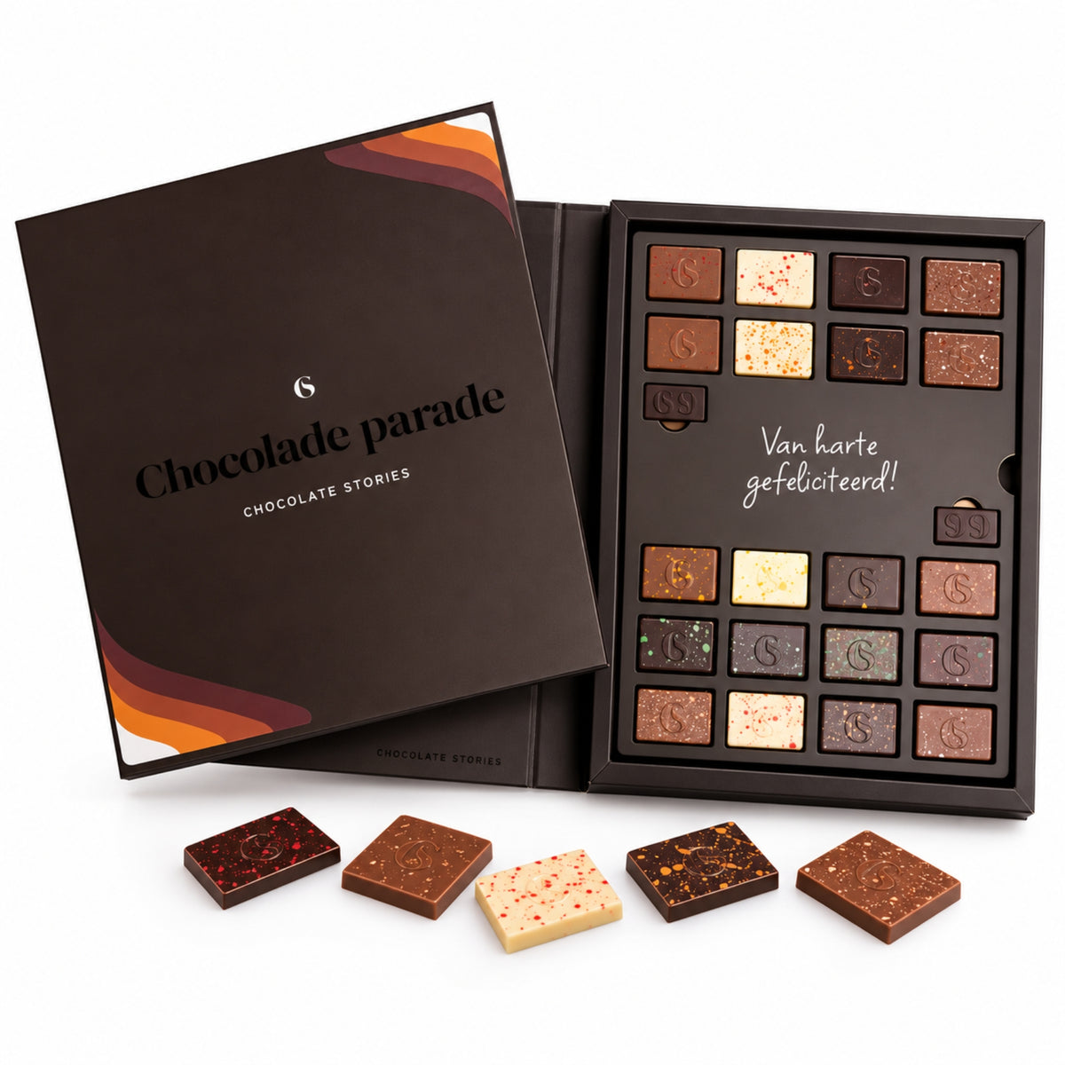Chocolade parade XL Gefeliciteerd