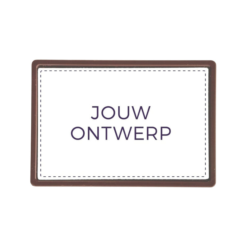Chocolade wenskaart