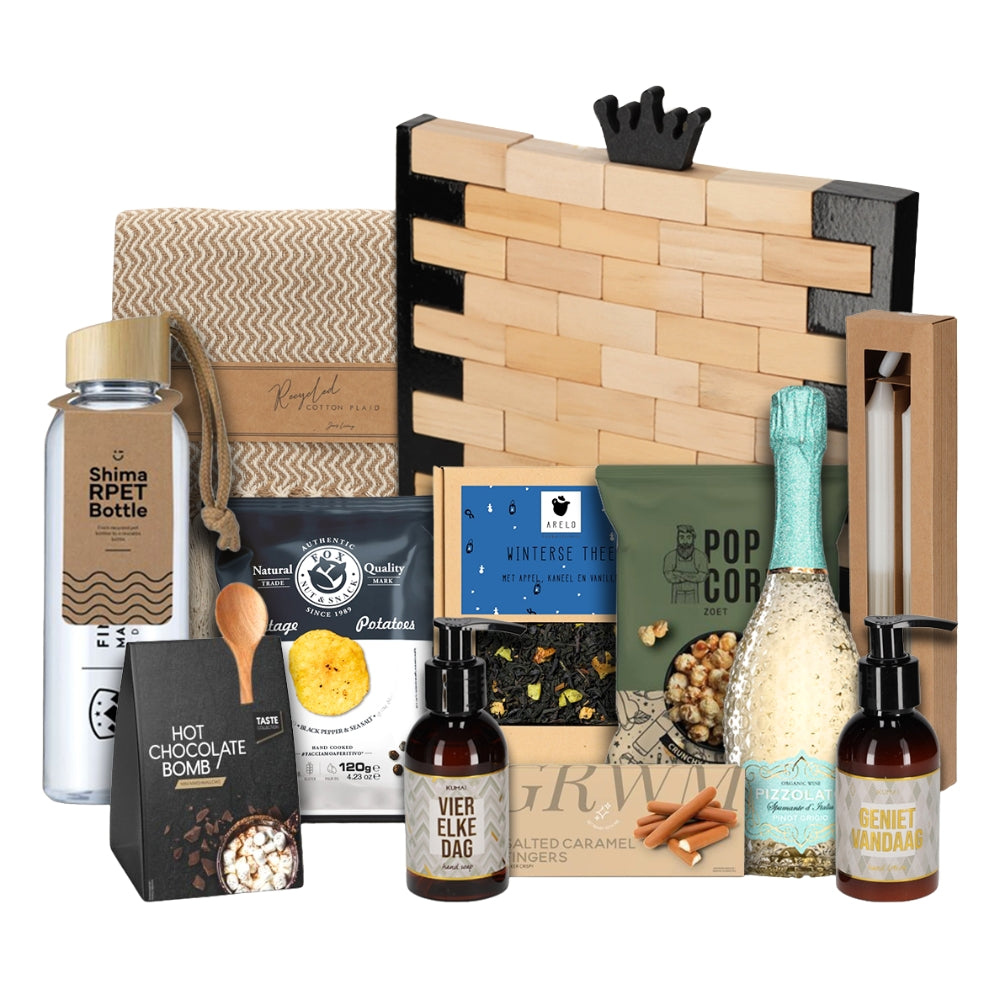 Kerstpakket Cozy Winter Silver Sparkle