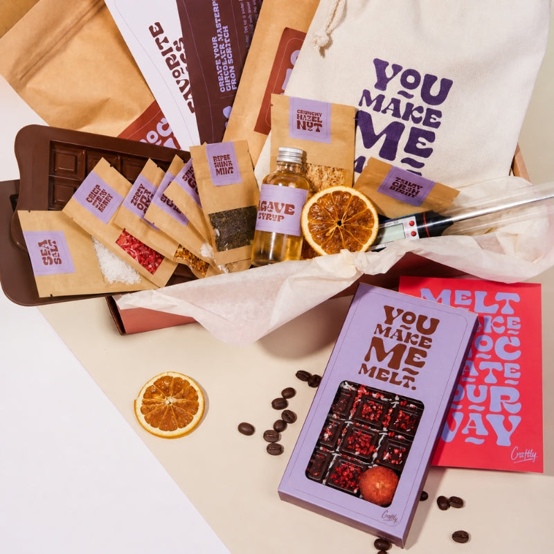 DIY Chocolate Kit | Maak je eigen chocoladerepen
