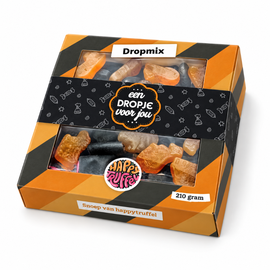 Snoeppakket “Een dropje voor jou” dropmix