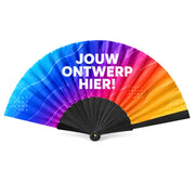 Gepersonaliseerde Waaier met eigen ontwerp - vanaf 100 st.