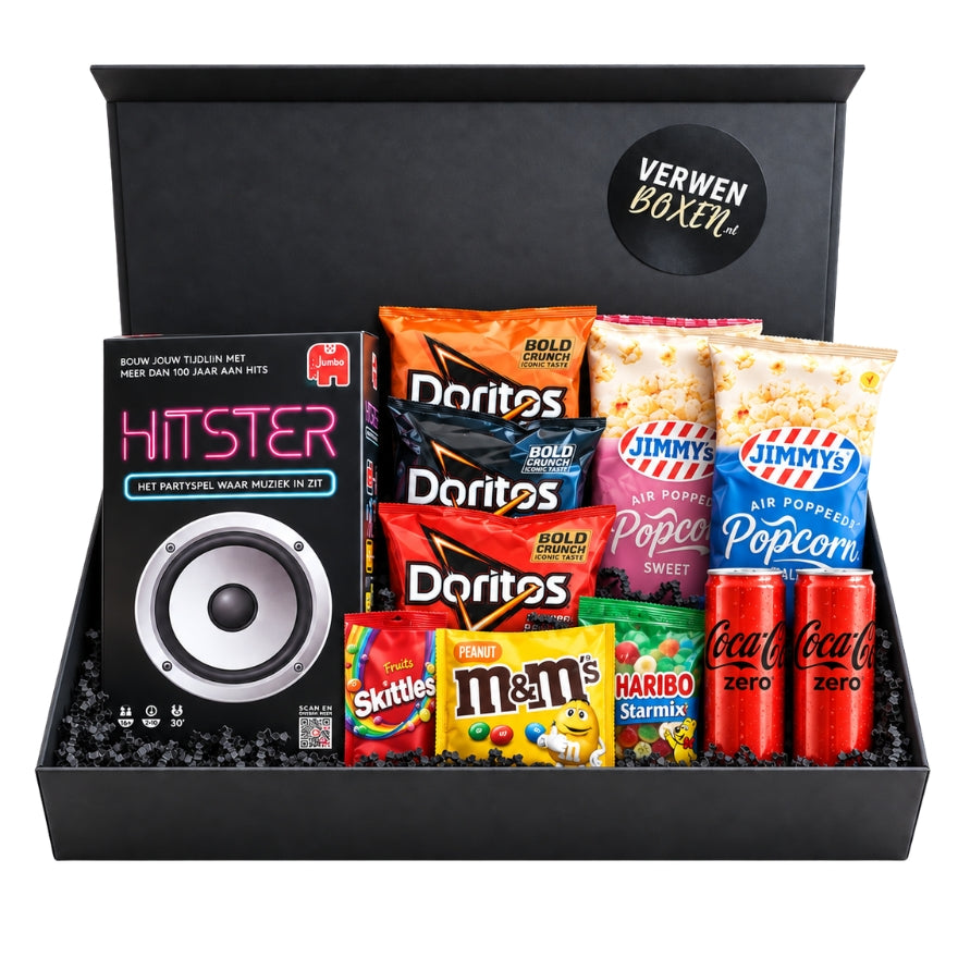 Kerstpakket Hitster Movienight