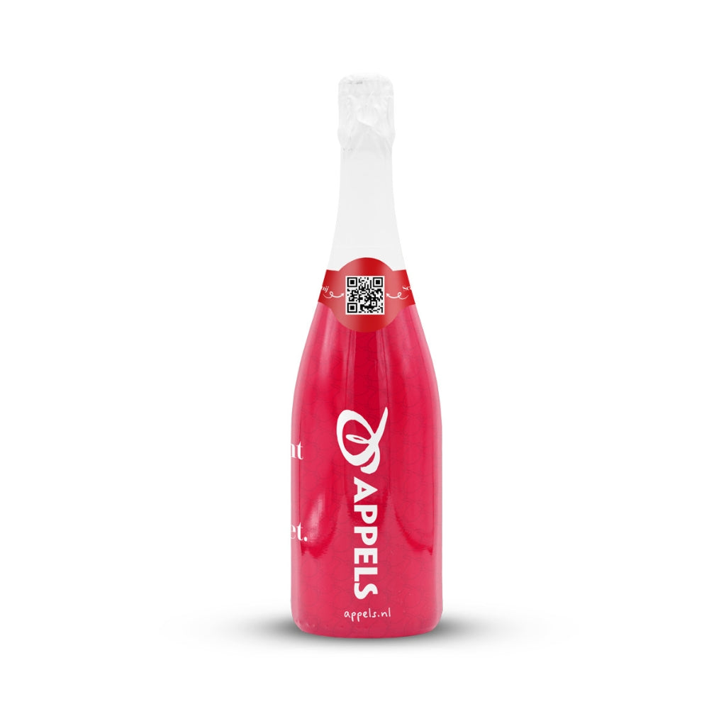 Fles Cava met eigen ontwerp