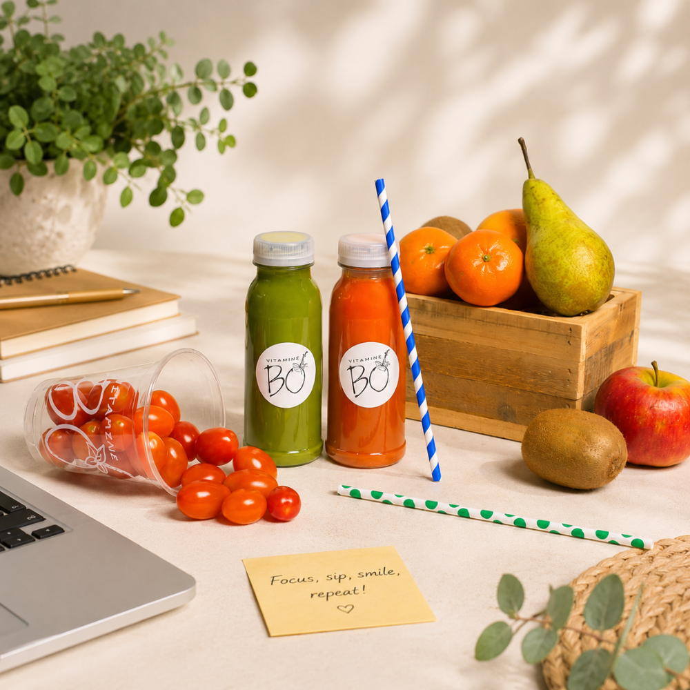 Fruit at the (home) office - Gezonde cadeaubox