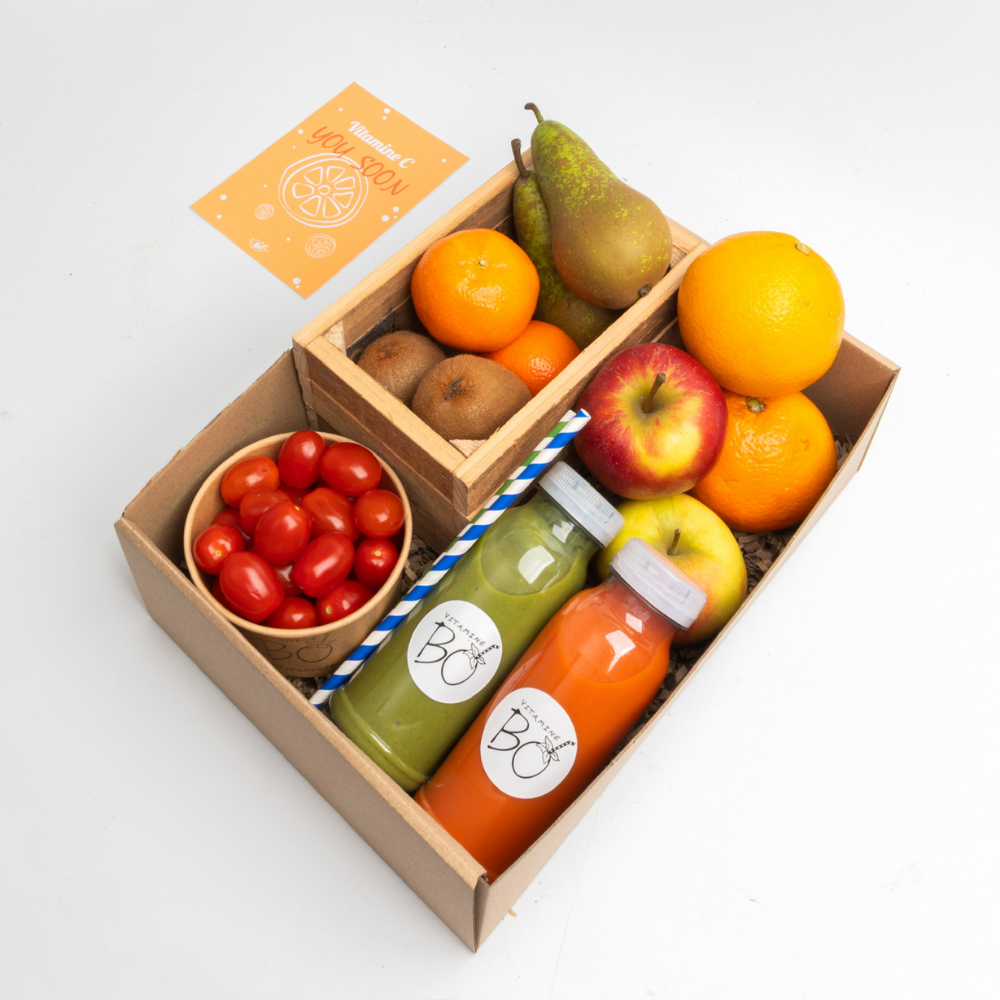 Fruit at the (home) office - Gezonde cadeaubox