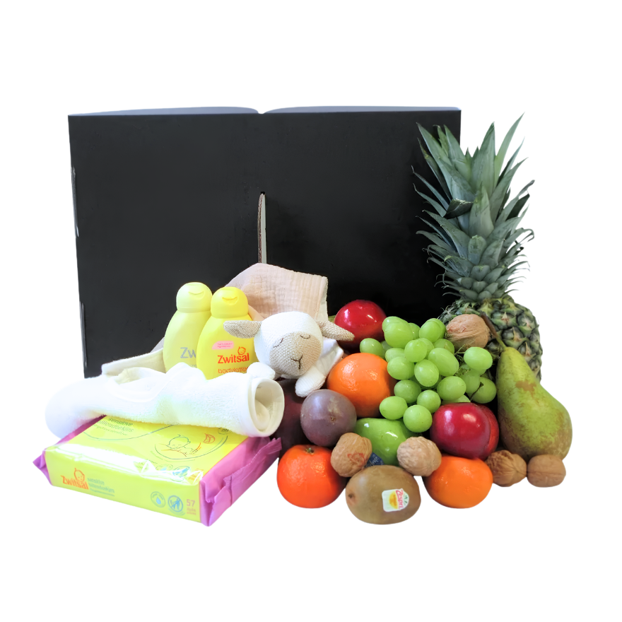 Fruitmand Kraamcadeau