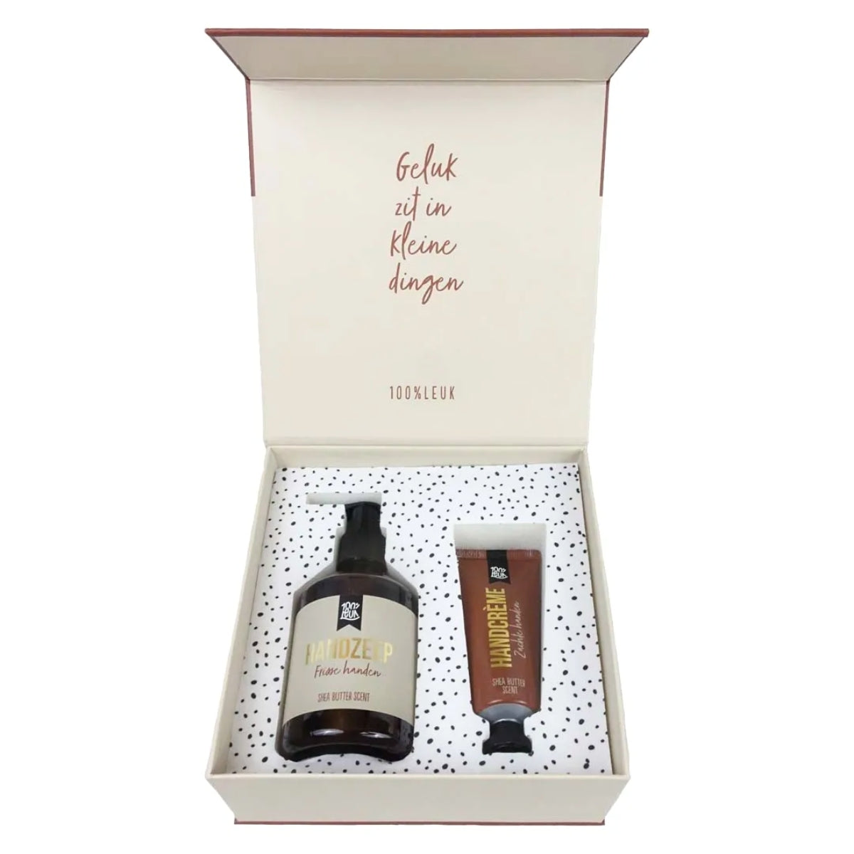 Luxe Cadeaubox - Geluk zit in kleine dingen