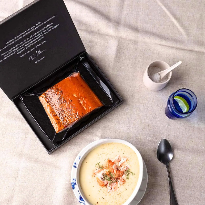Warmgerookte zalm - Zalm brievenbus cadeau