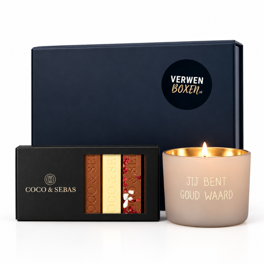 Giftbox Thank you Je bent goud waard