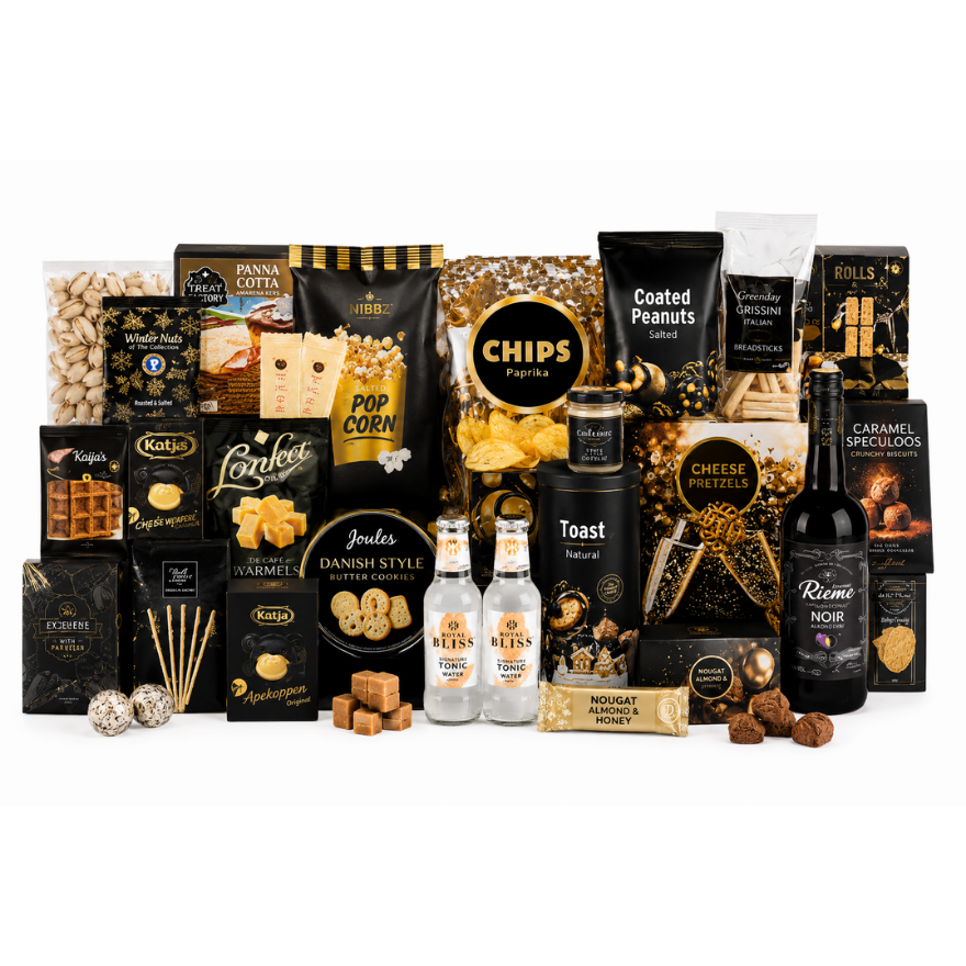 Gouden Verrassing XXL Kerstpakket | 10.000+ cadeaus