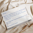 Handgeschreven kaartje