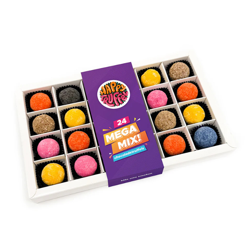 Chocoladetruffels - Mega Mix (24 truffels)