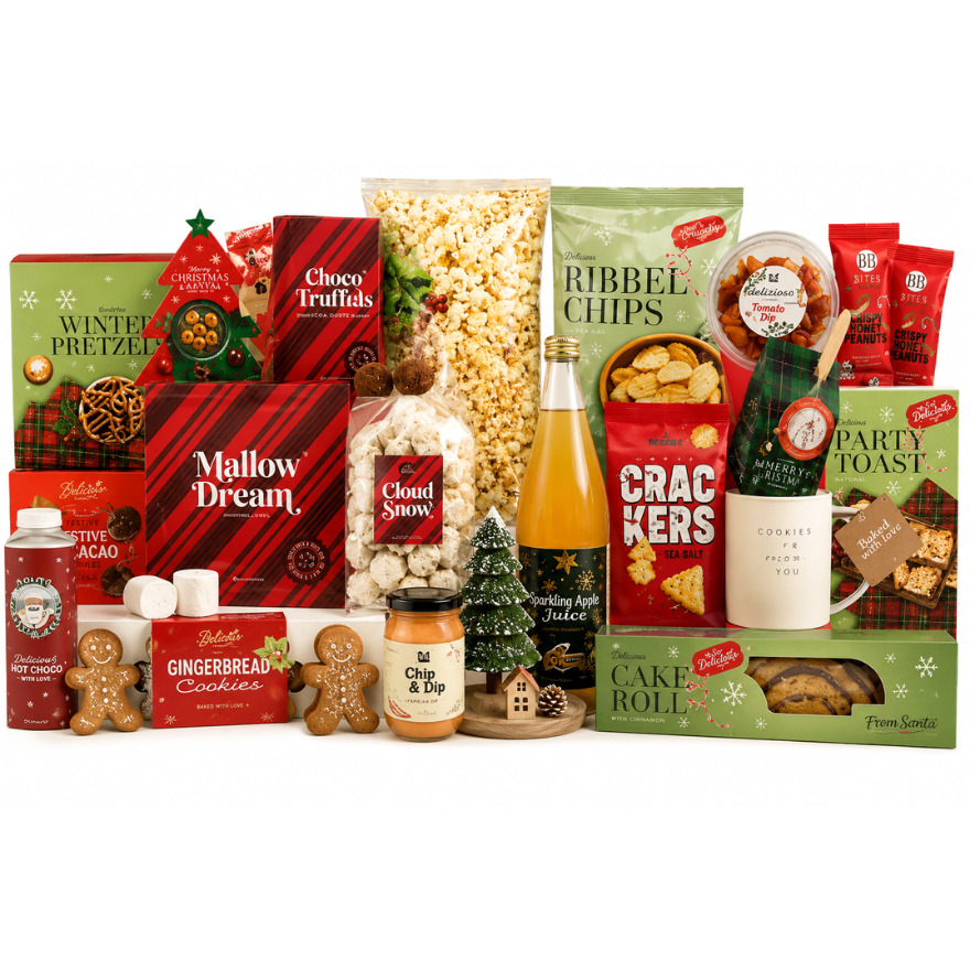 Happy Holidays Kerstpakket – Feestelijk Kerstgeschenk
