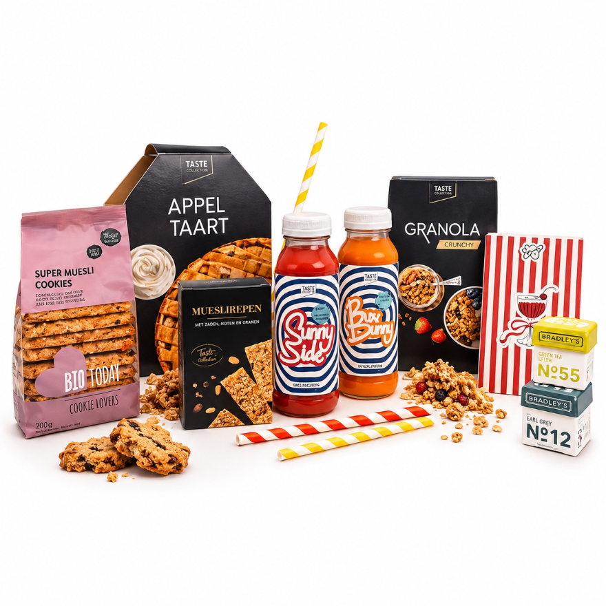 Verwenpakket met lekkers – Een smakelijk cadeau vol verrassingen