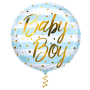 Heliumballon "Baby Boy" - 45cm - Kraamcadeau