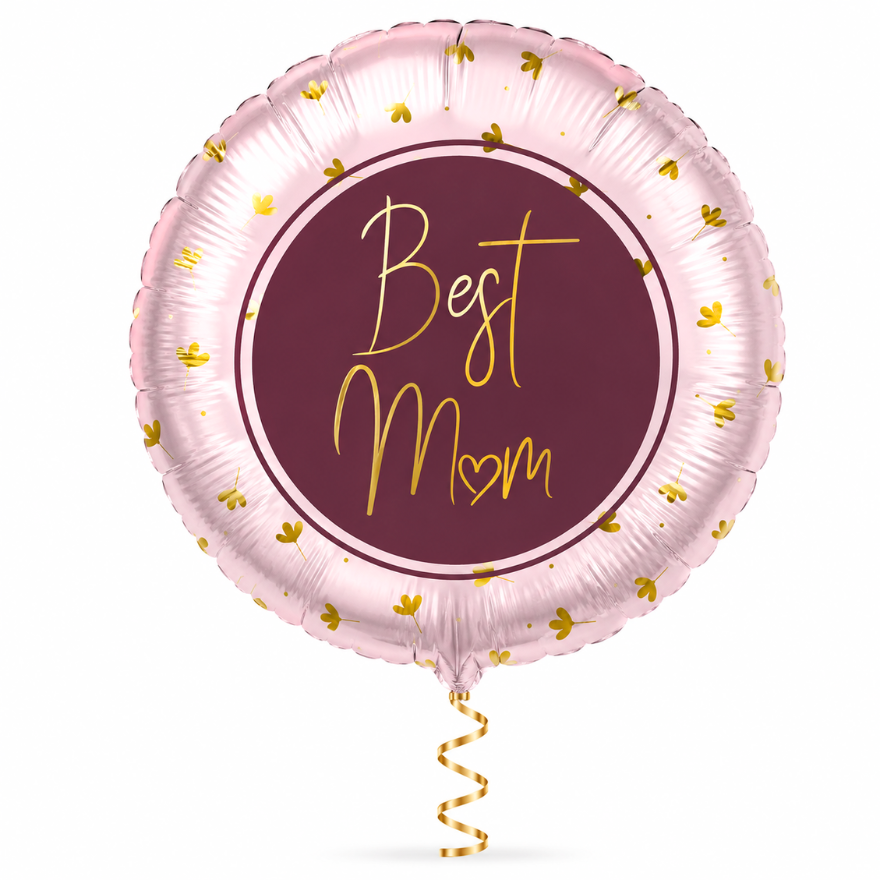 Heliumballon Best Mom - 45cm