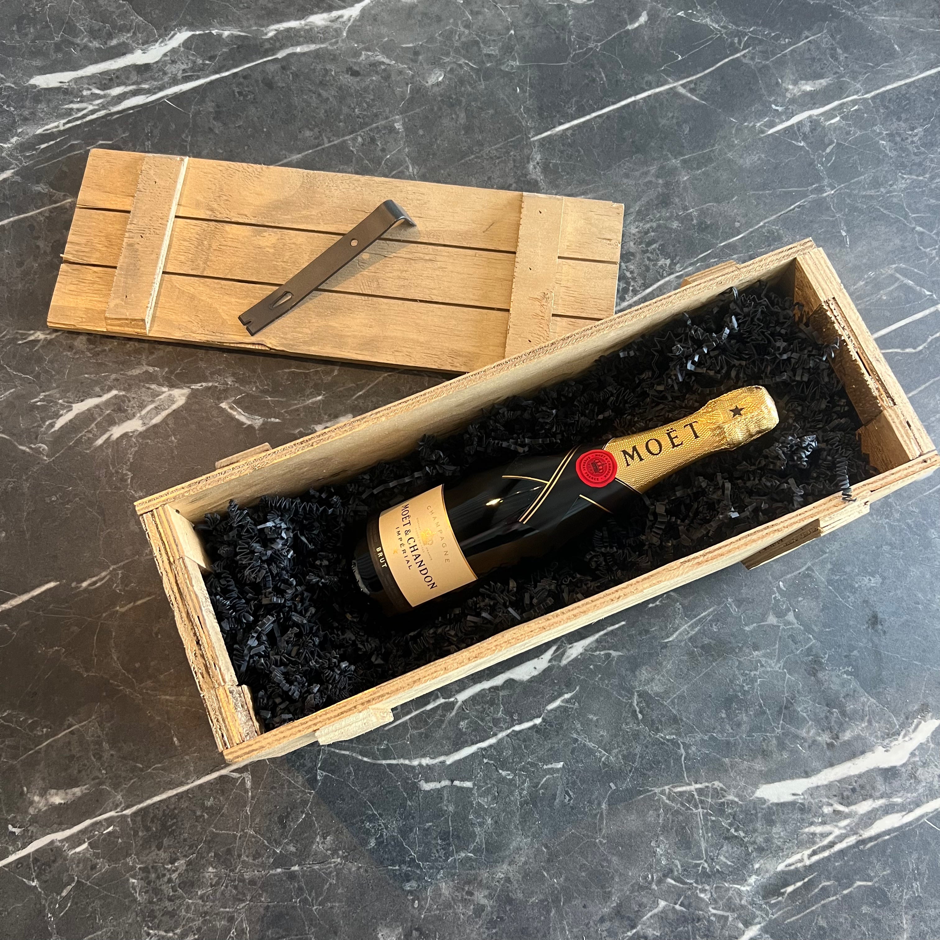 Breekbox Moët Chandon - Gouden Cadeaubox