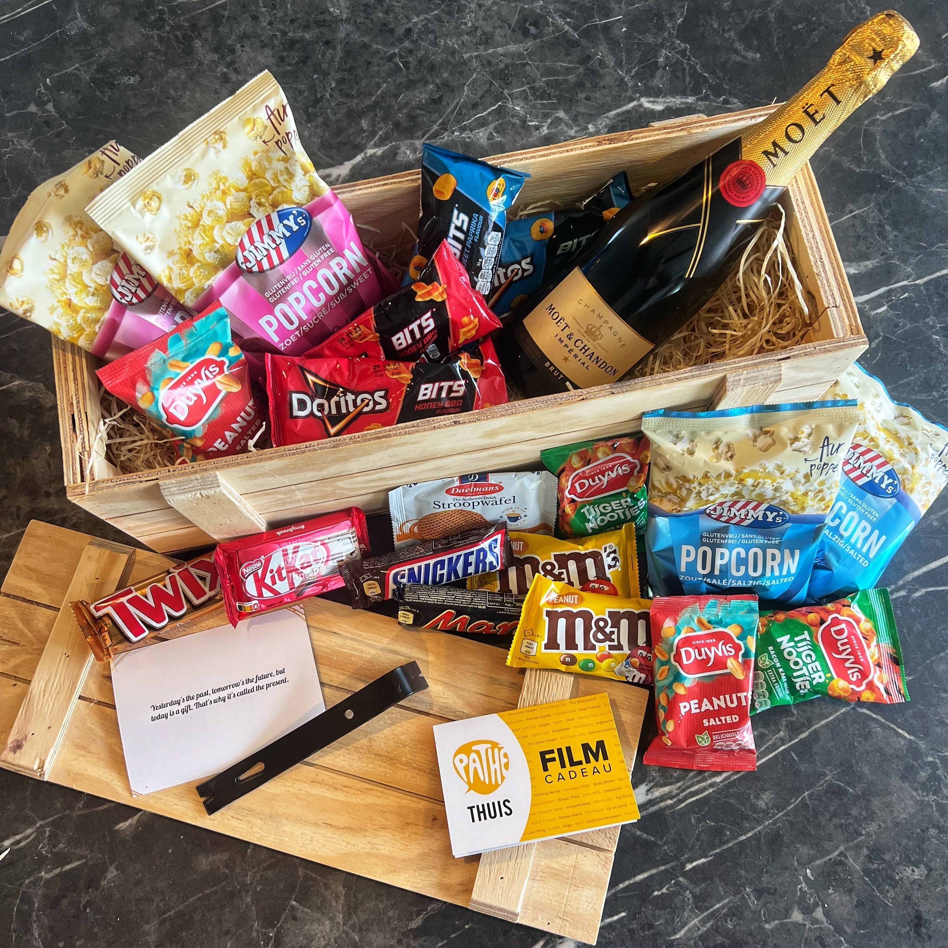 Breekbox Moet Chandon & Pathe Thuis Filmcadeau
