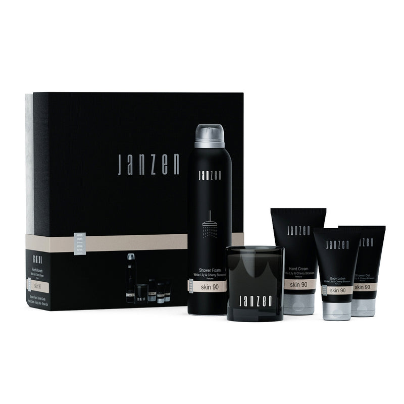 Janzen - Gift Set met kaars M Skin 90