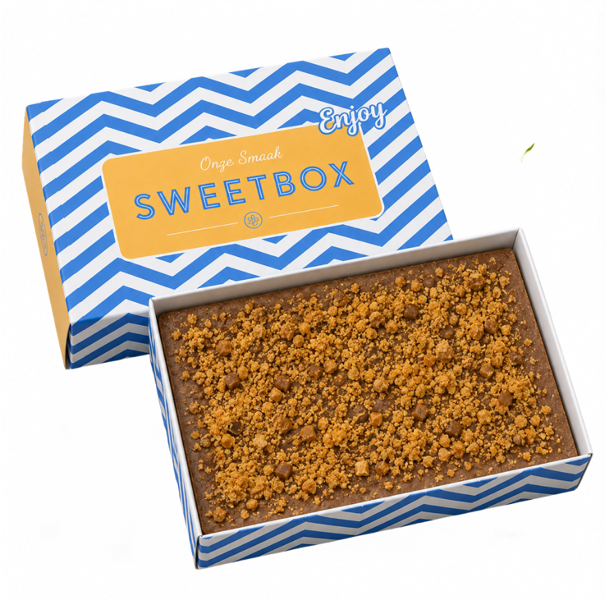 Sweetbox - Karamel Zeezout Brownie