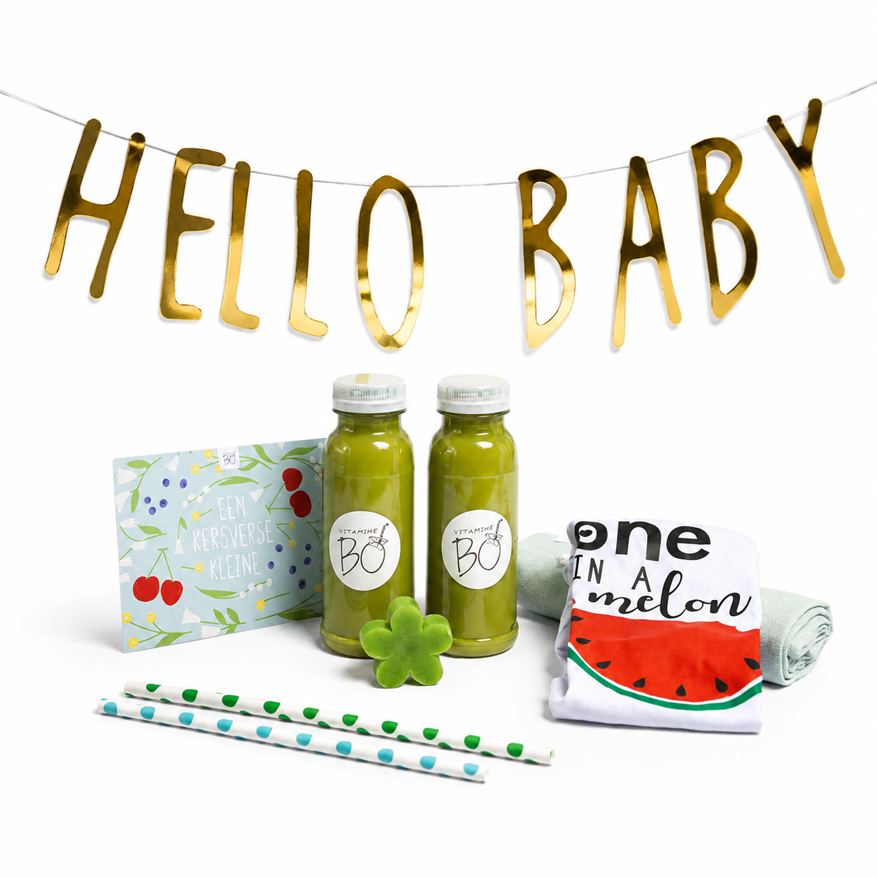 Kersverse baby kraamcadeau - jongen