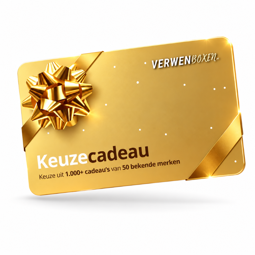 Keuzecadeau van Verwenboxen.nl: keuze uit 10.000+ cadeau's